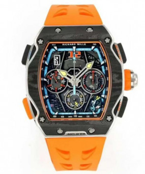 리차드밀 2025 RM 65-01 맥라렌 오토매틱 스플릿 세컨즈 크로노그래프 W1 워치 시계